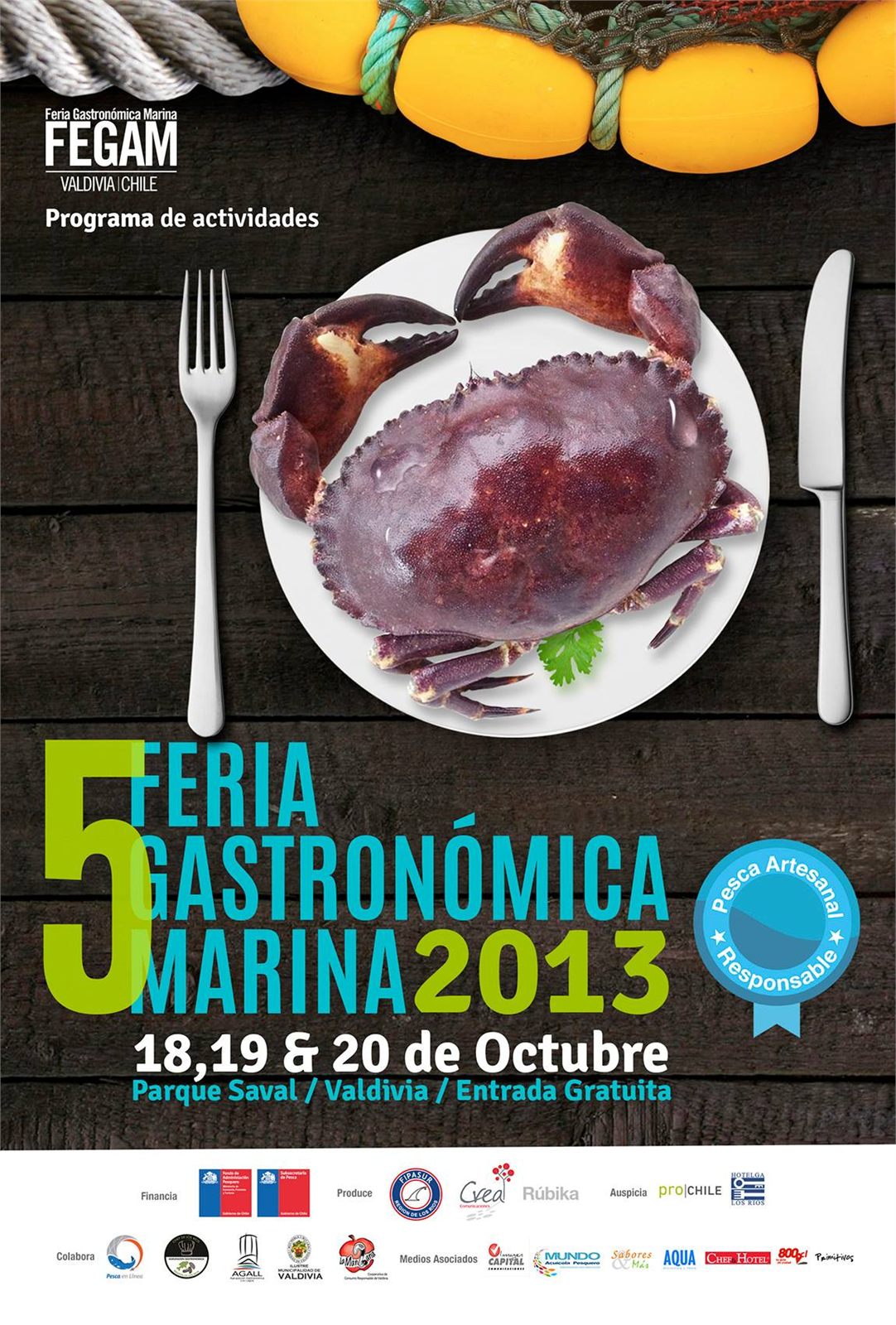 V Feria Gastronómica Marina de Valdivia