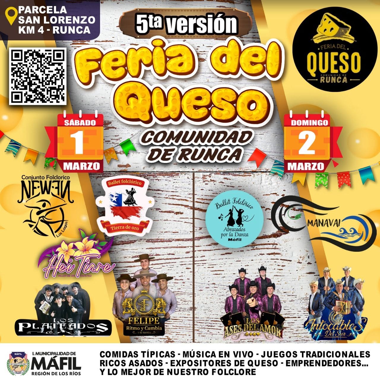 V Versión Feria del Queso Runca 2025