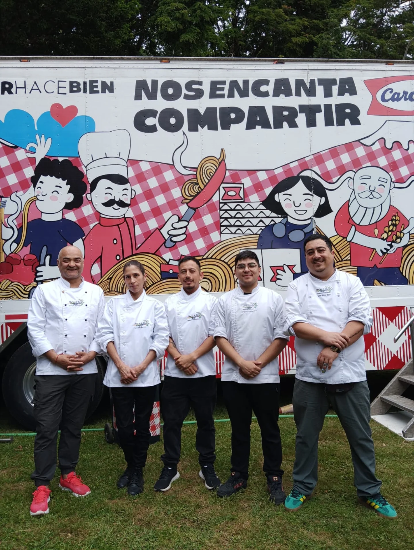 Activacion gastronomica en IRONMAN VALDIVIA 2025